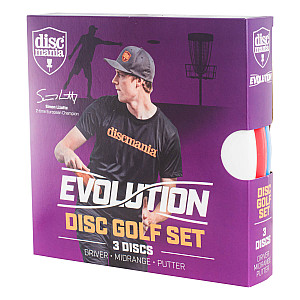 Discmania Evolution Disc Set (putter, midrange, driver)