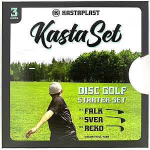 Kastaplast Disc Set (putter, midrange, driver)